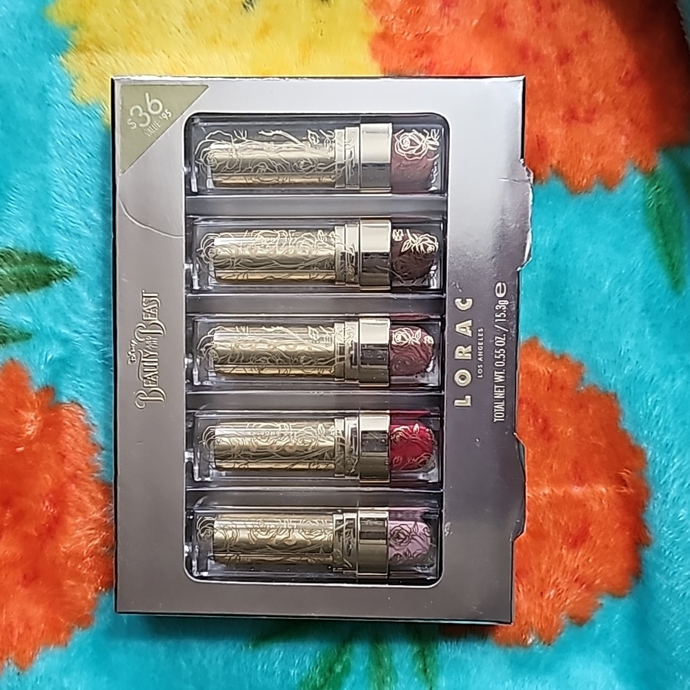 Lorac Beauty and The Beast lipstick set